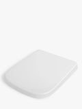 John Lewis Soft Square Easy-Fix toilet seat white, imported from the UK
