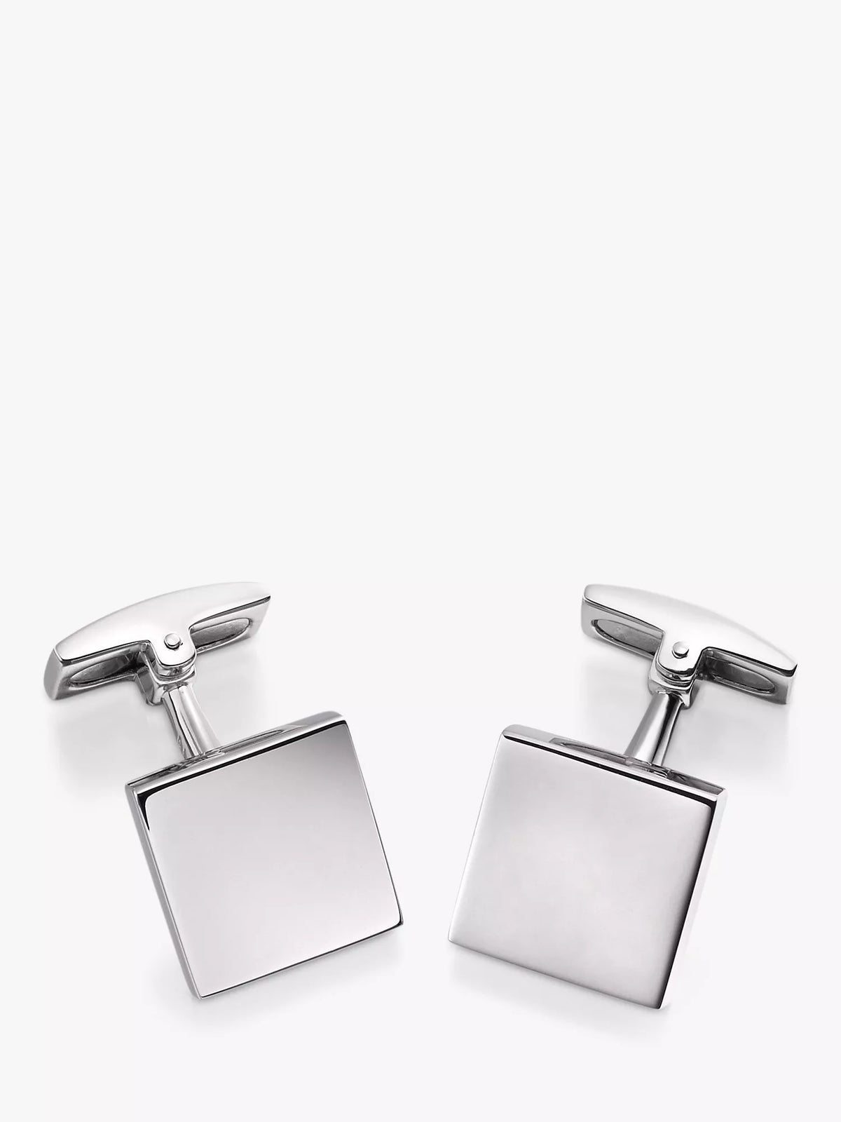Hoxton London sterling silver square cufflinks, UK version