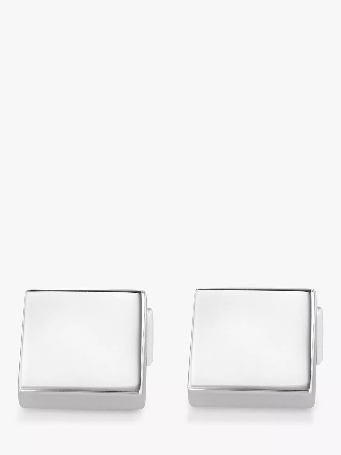 Hoxton London sterling silver square cufflinks, UK version
