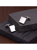 Hoxton London sterling silver square cufflinks, UK version