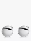 Hoxton London silver domed round cufflinks, UK version