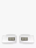 Hoxton London pyramid marcasite cufflinks 1x2cm - British product