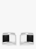 Hoxton London silver and multi agate cufflinks - British product