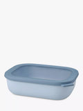 Mepal Cirqula large rectangular food storage bowl 2L, imported from the UK
