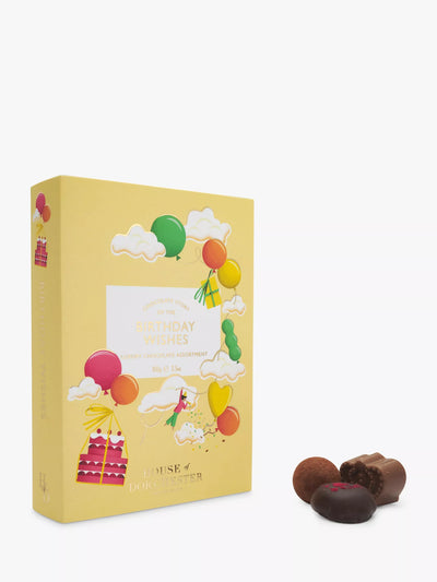 Bursdagshilsen Sjokoladeutvalg med Assorterte Sjokolader, 100g