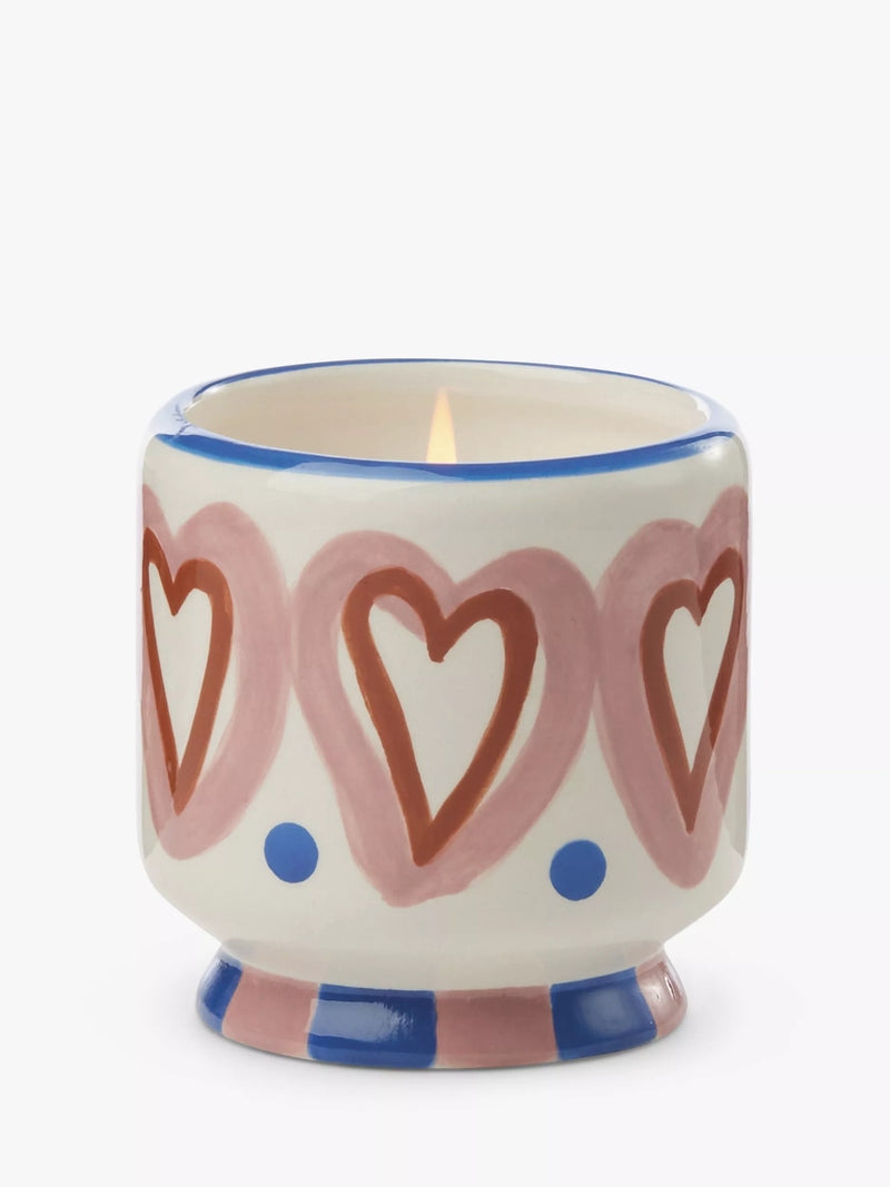 Paddywax A Dopo Hearts scented candle 226g - British product
