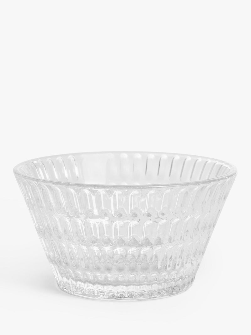 John Lewis glass dessert bowl, Clear, 12cm, UK version
