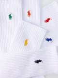 Ralph Lauren crew socks pack of 6 white - British product