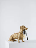 Bay Lighting Sausage Dog Gold Table Lamp - British product
