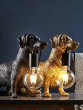 Bay Lighting Sausage Dog Gold Table Lamp - British product