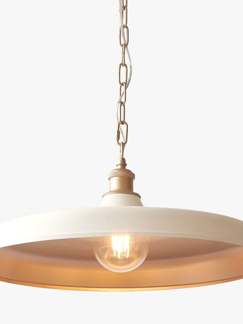 Bay Lighting gold pendant ceiling light adjustable drop, UK version