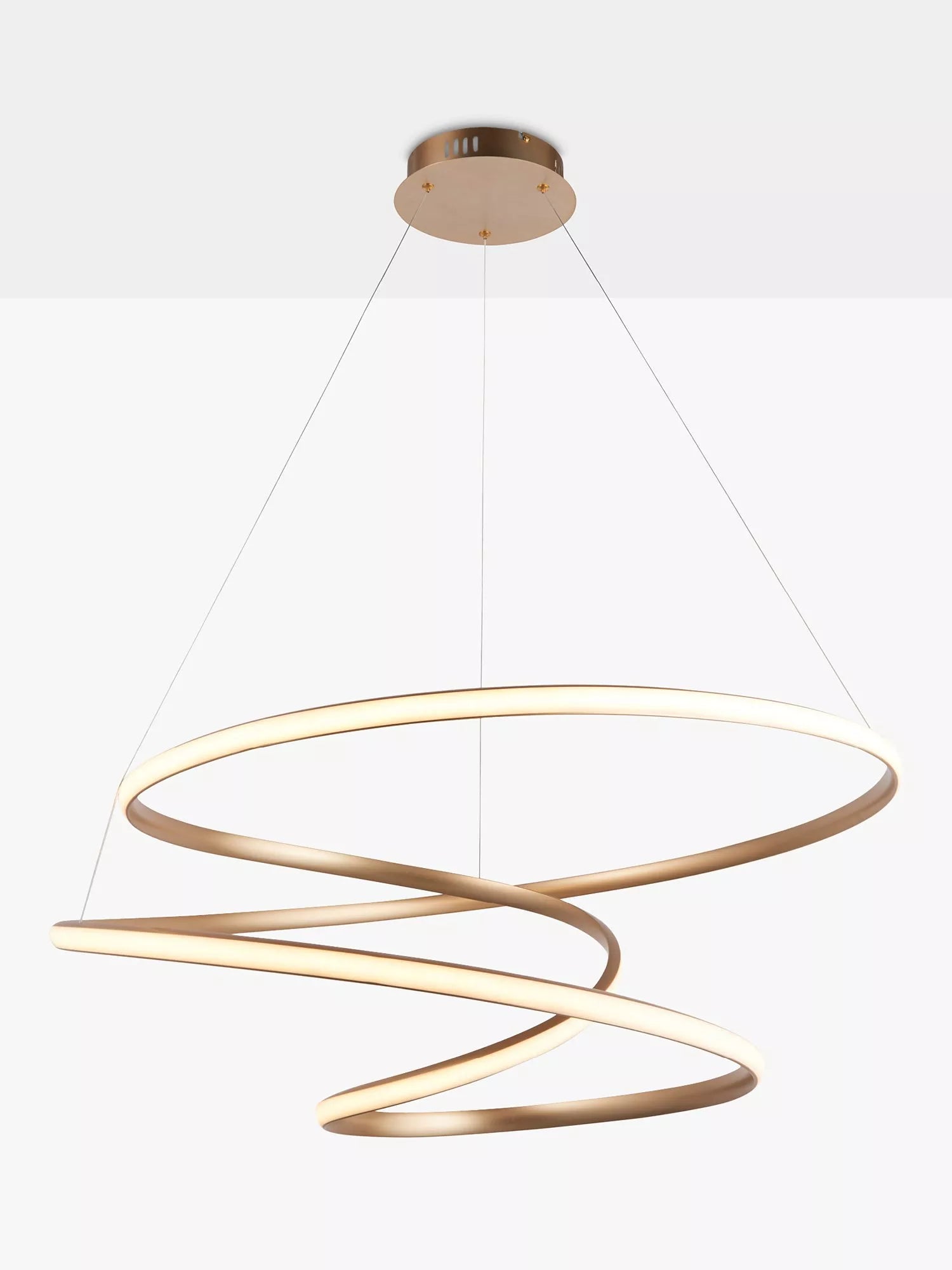 Bay Lighting Odessa pendant ceiling light gold - British product