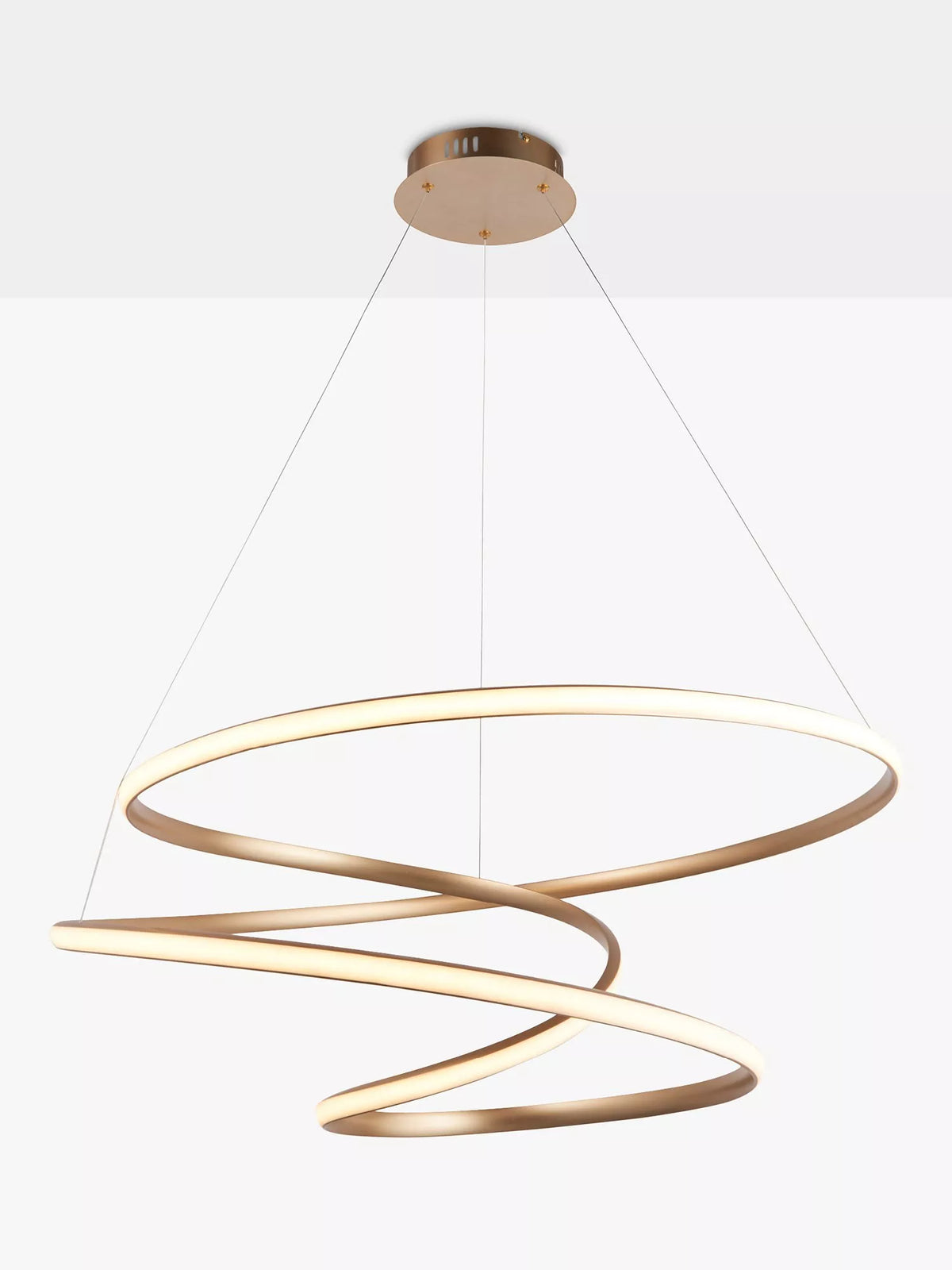 Bay Lighting Odessa pendant ceiling light gold - British product