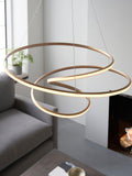 Bay Lighting Odessa pendant ceiling light gold - British product