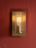 Bay Lighting Dhara wall light metallic opaque finish, UK version