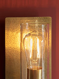 Bay Lighting Dhara wall light metallic opaque finish, UK version