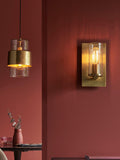 Bay Lighting Dhara wall light metallic opaque finish, UK version
