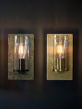 Bay Lighting Dhara wall light metallic opaque finish, UK version