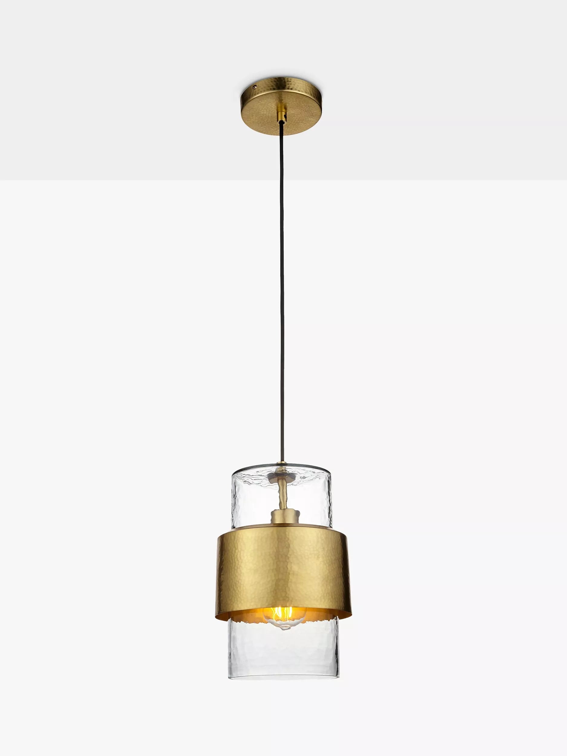Bay Lighting Dhara gold pendant ceiling light, imported from the UK