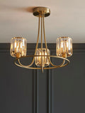Bay Lighting Lyon 3 arm semi flush ceiling light brass (British brand)
