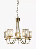 Bay Lighting Lyon 5-arm brass ceiling light - British product