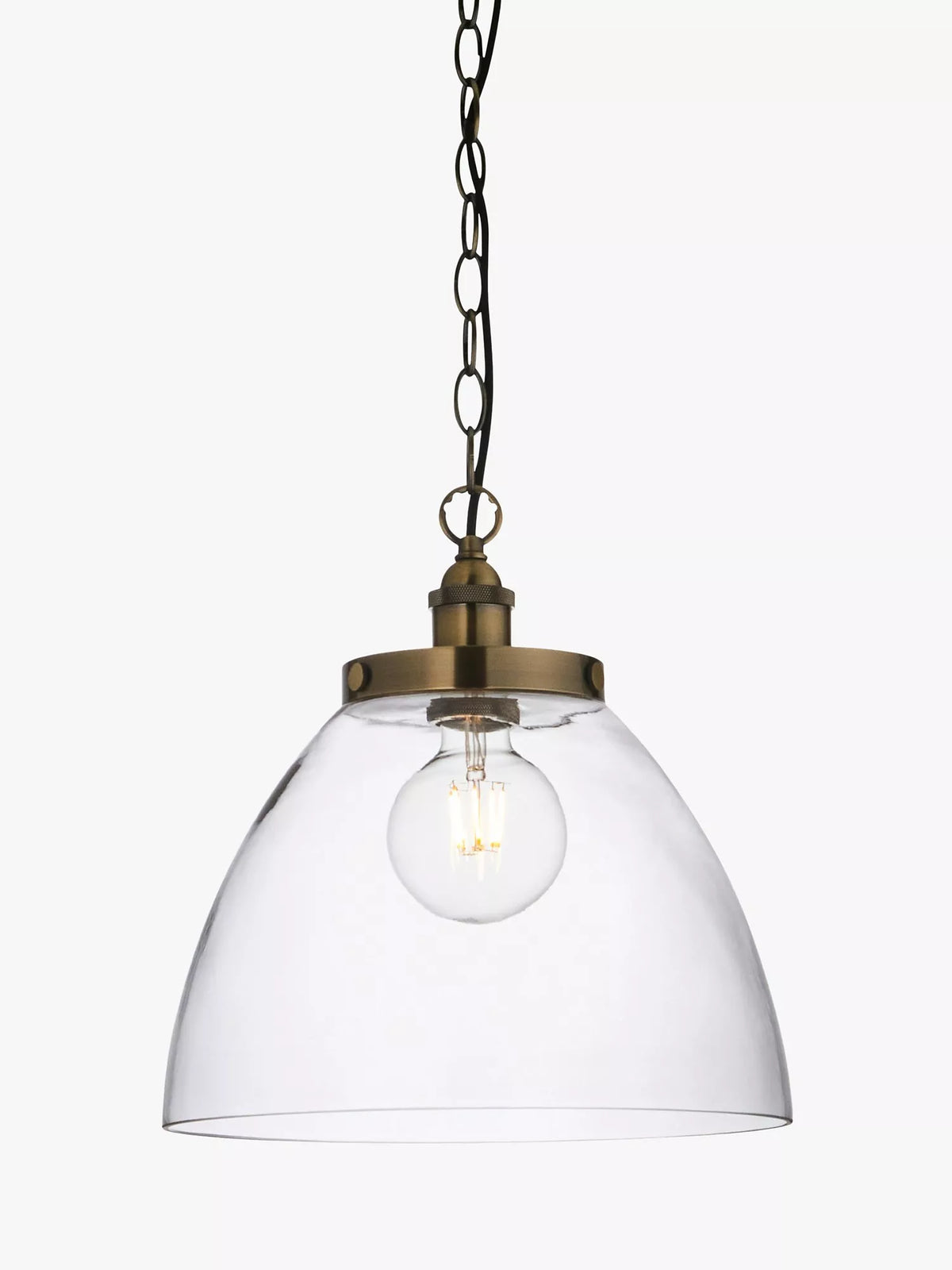 Bay Lighting Carter Grand brass pendant ceiling light, imported from the UK