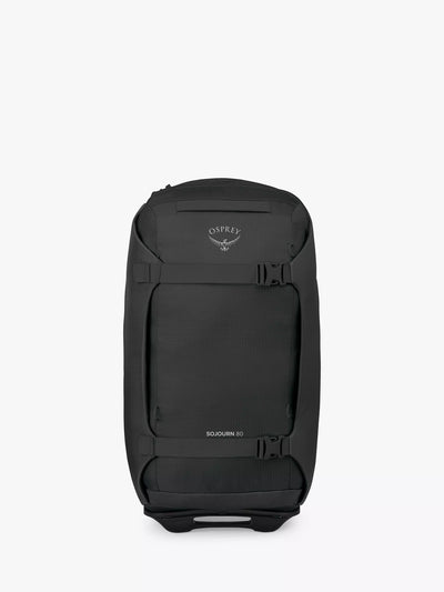 John Lewis Osprey Sojourn 80L 75cm Large Suitcase, Black- Buy online at McGrocer