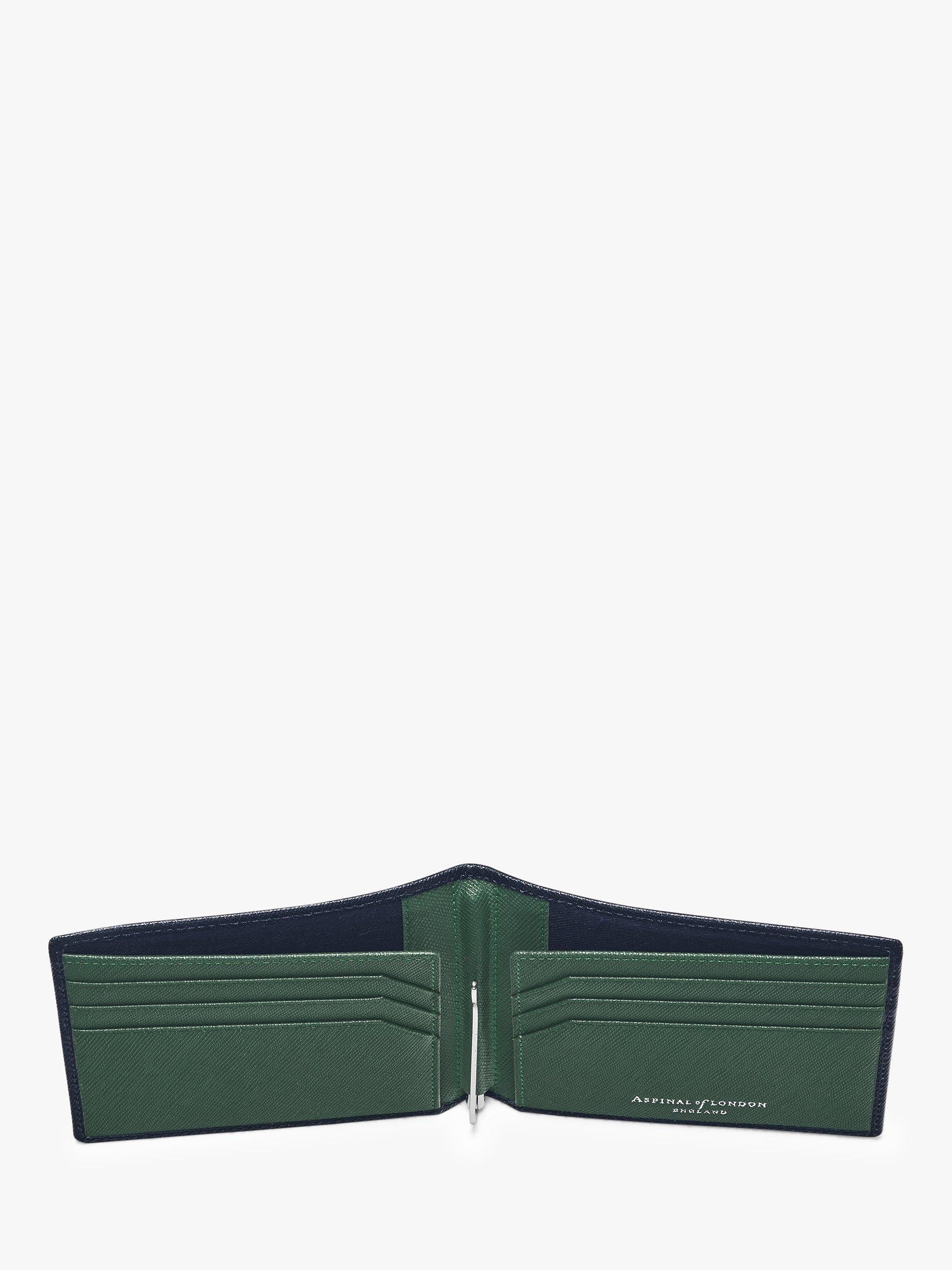 Aspinal of London Billfold RFID Saffiano leather wallet, UK version
