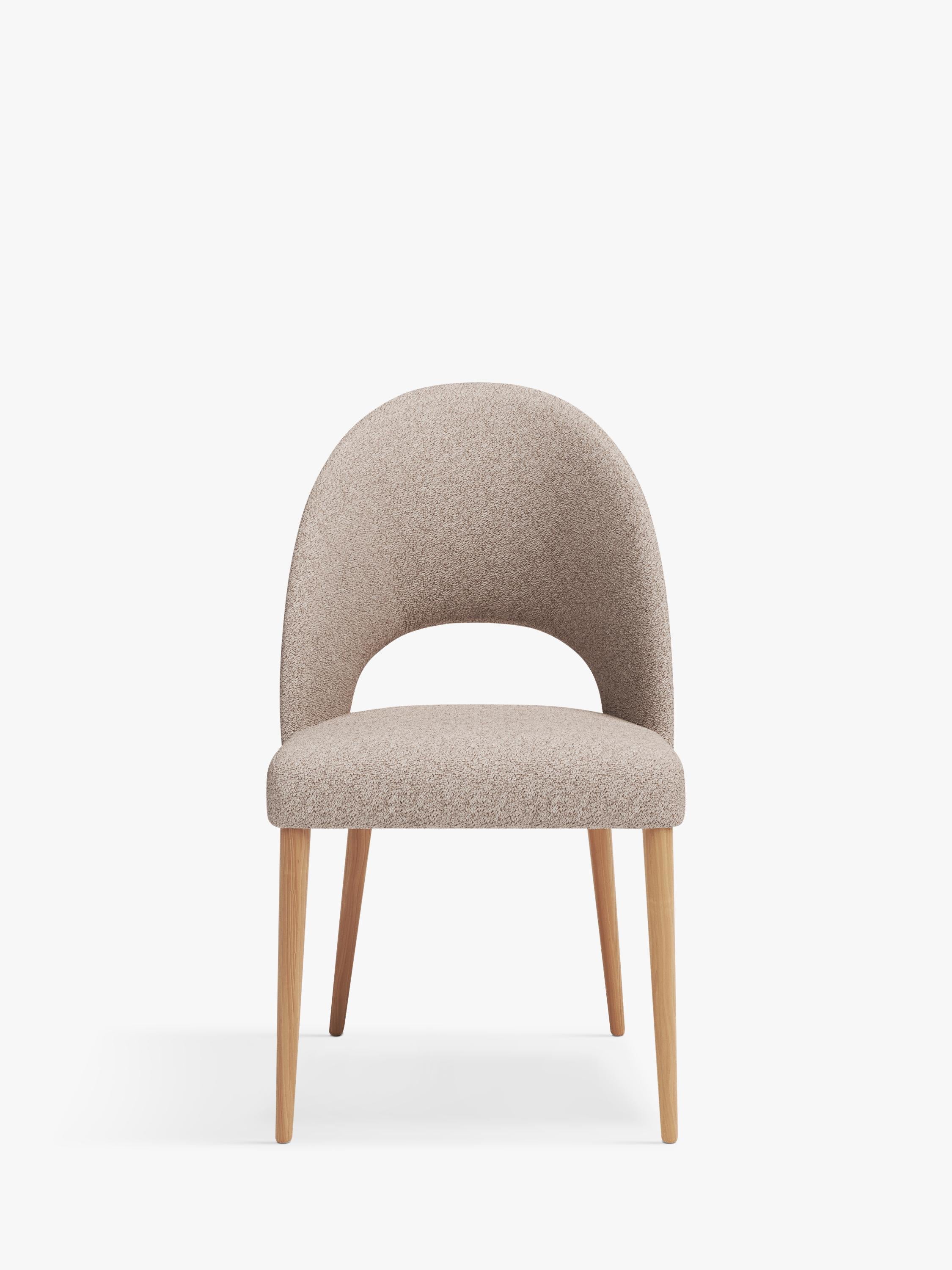 John Lewis Moritz II boucle yarn dining chair, imported from the UK