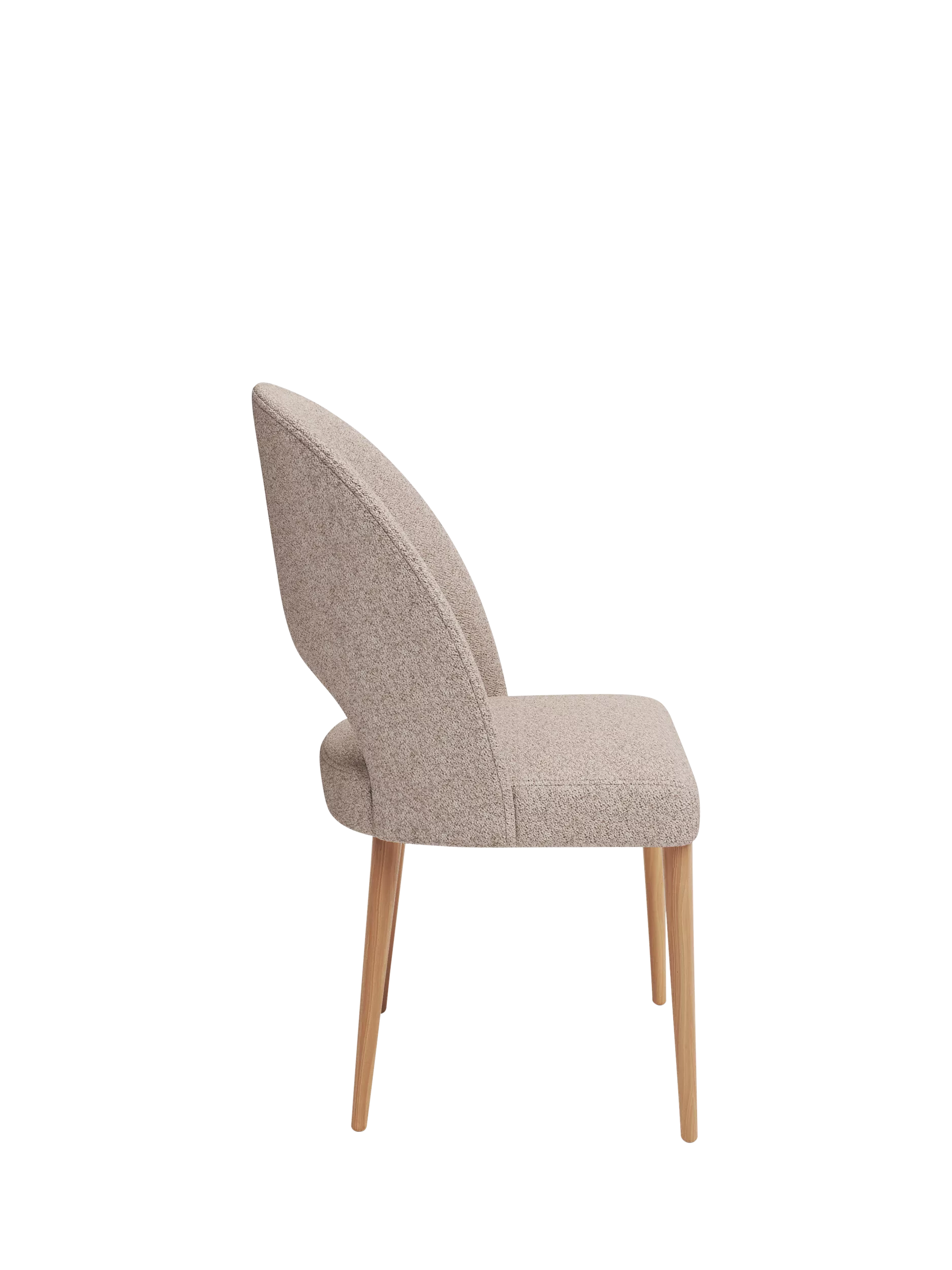 John Lewis Moritz II boucle yarn dining chair, imported from the UK