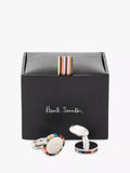 Paul Smith Medgel Stripe Cufflinks multi, imported from the UK