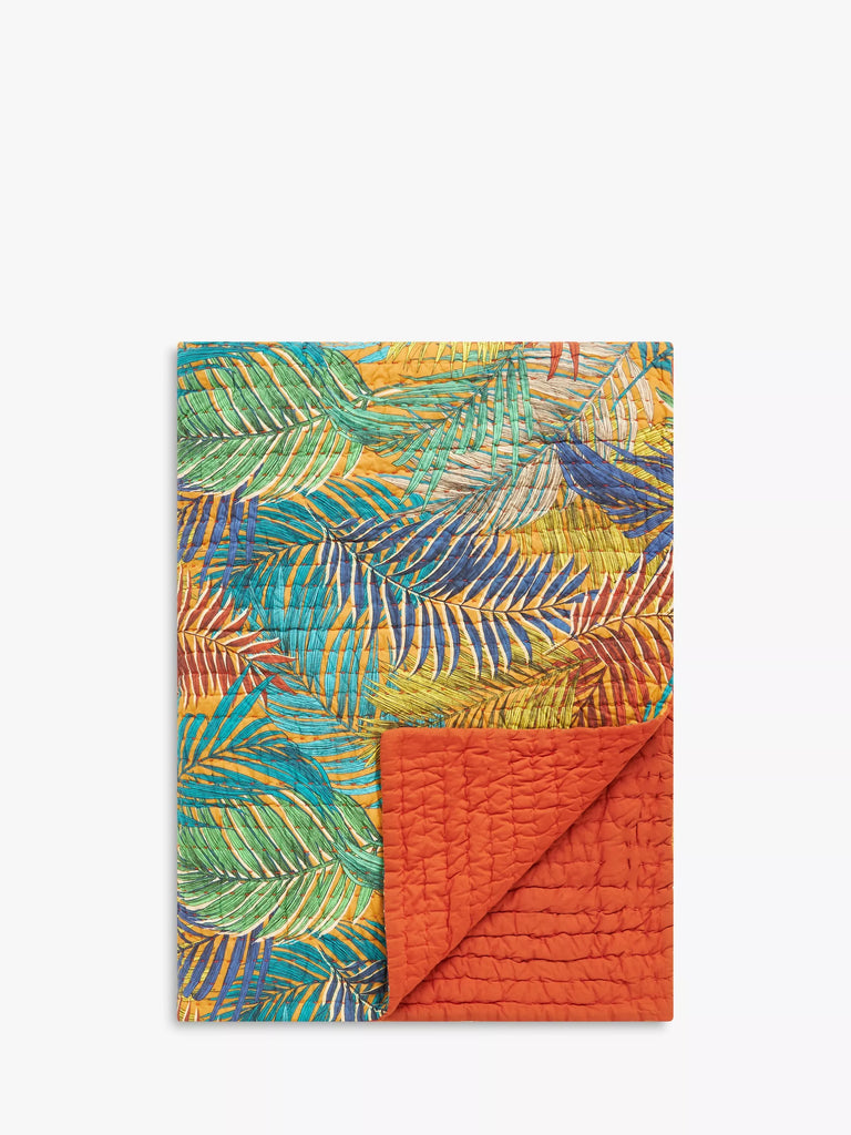 John Lewis + Matthew Williamson Palm Bedspread