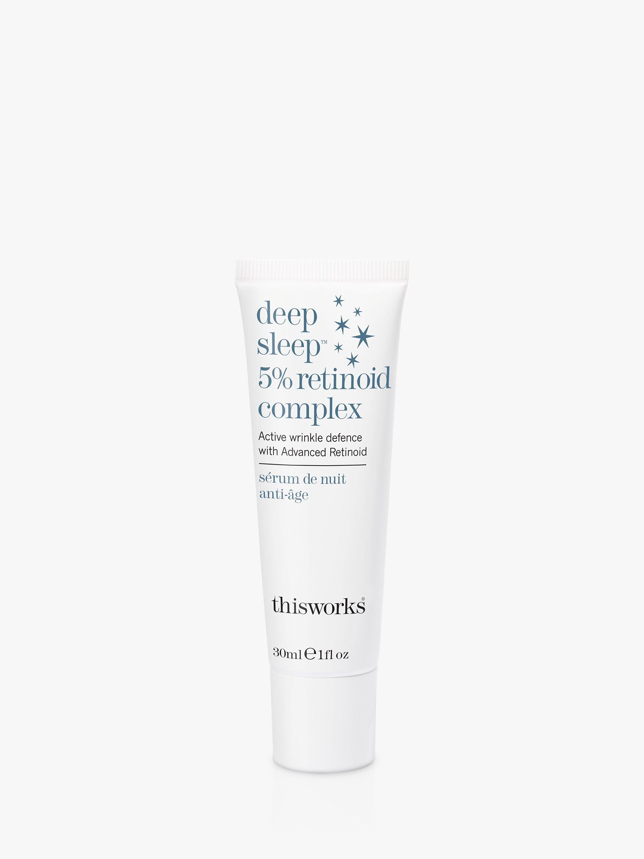 This Works Deep Sleep 5% Retinoid Complex 30ml, imported from the UK