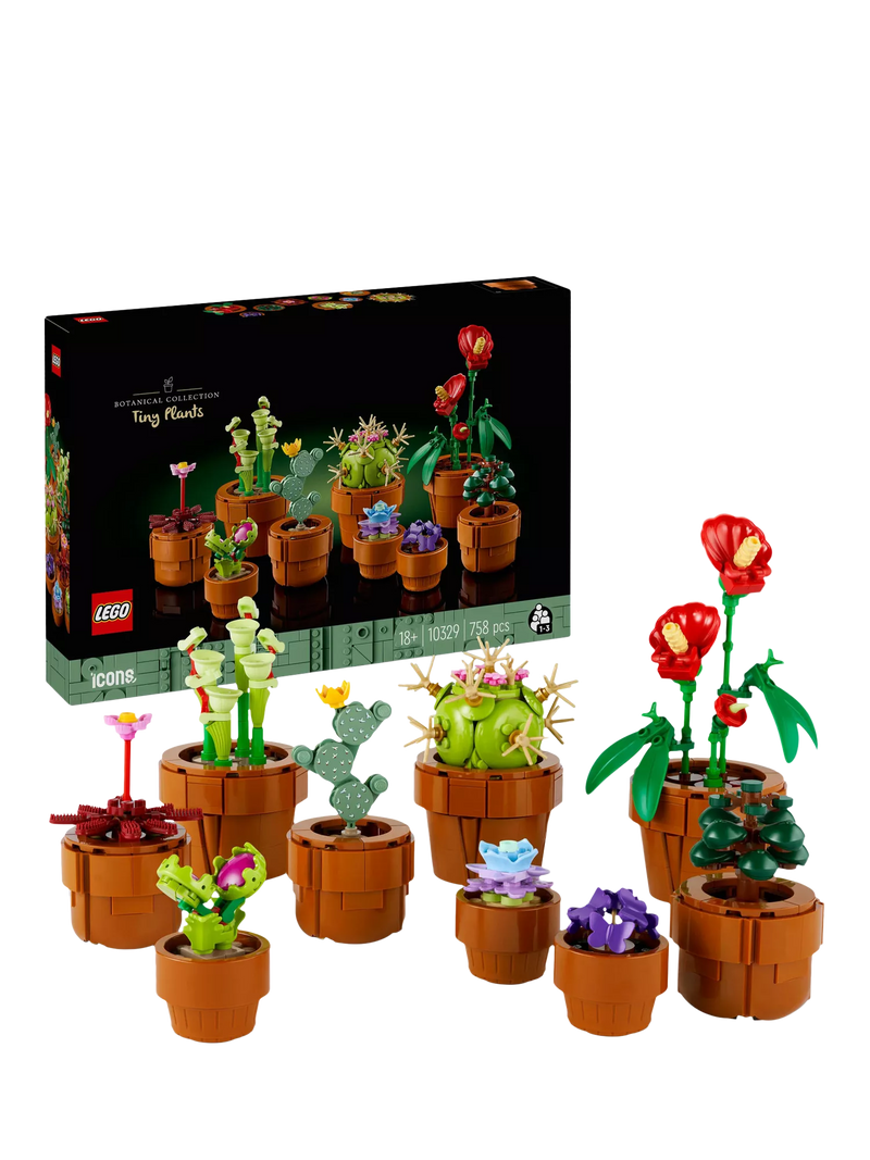 LEGO Botanicals Tiny Plants building set 758 pieces, UK version