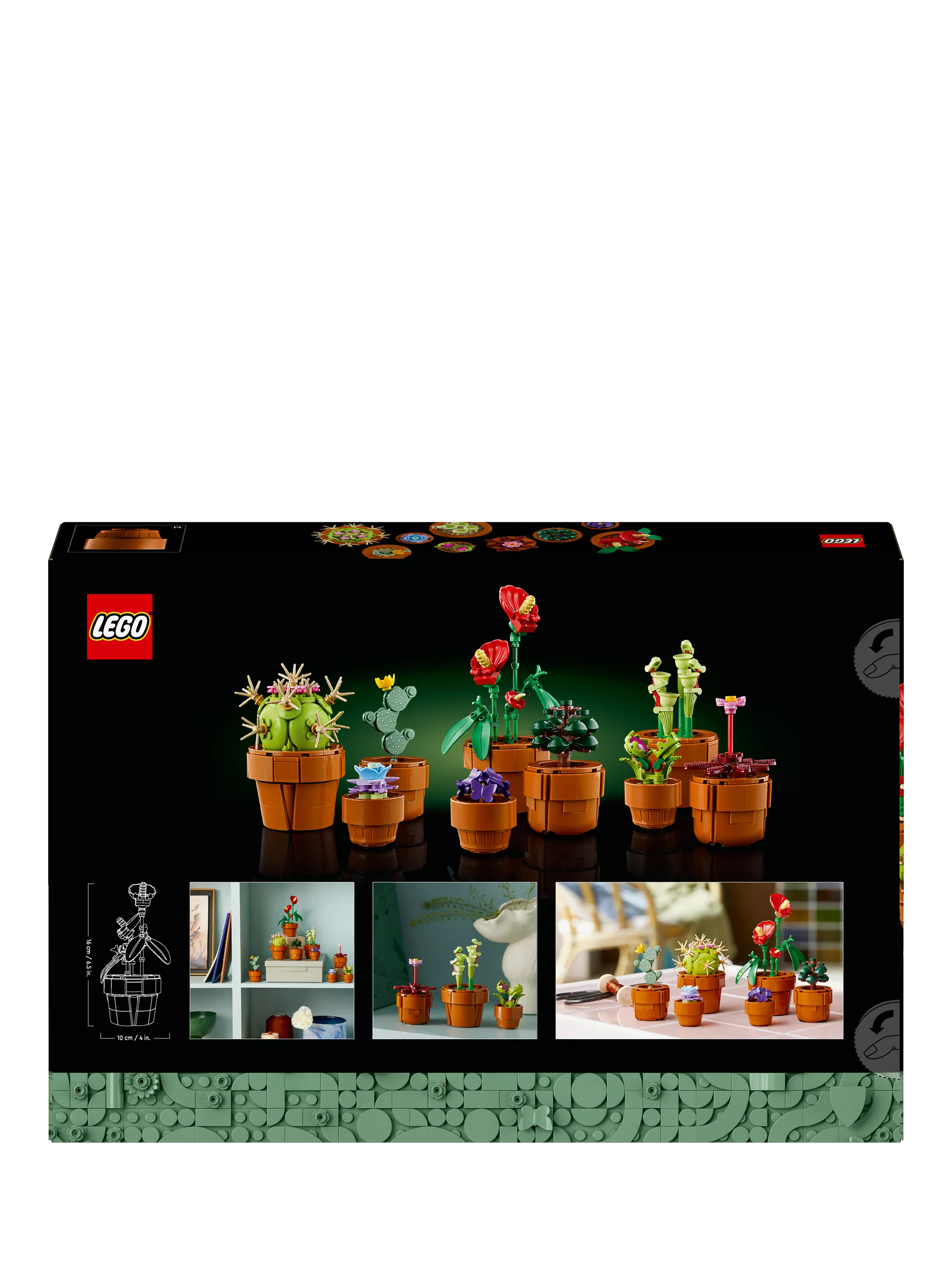 LEGO Botanicals Tiny Plants building set 758 pieces, UK version