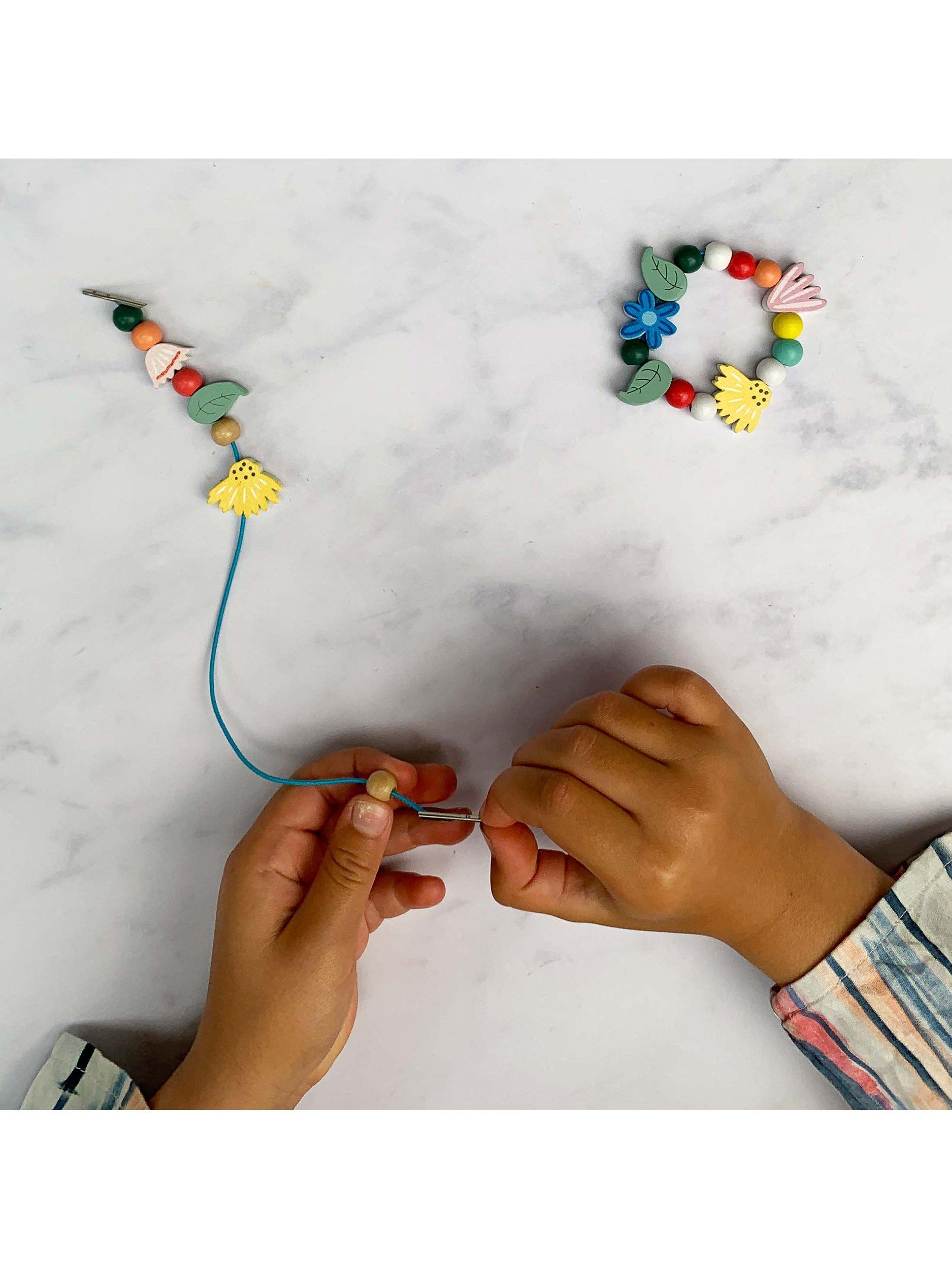 Cotton Twist wildflower bracelet craft kit - British product