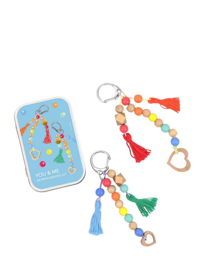 Cotton Twist tassel keyring craft kit (British brand)