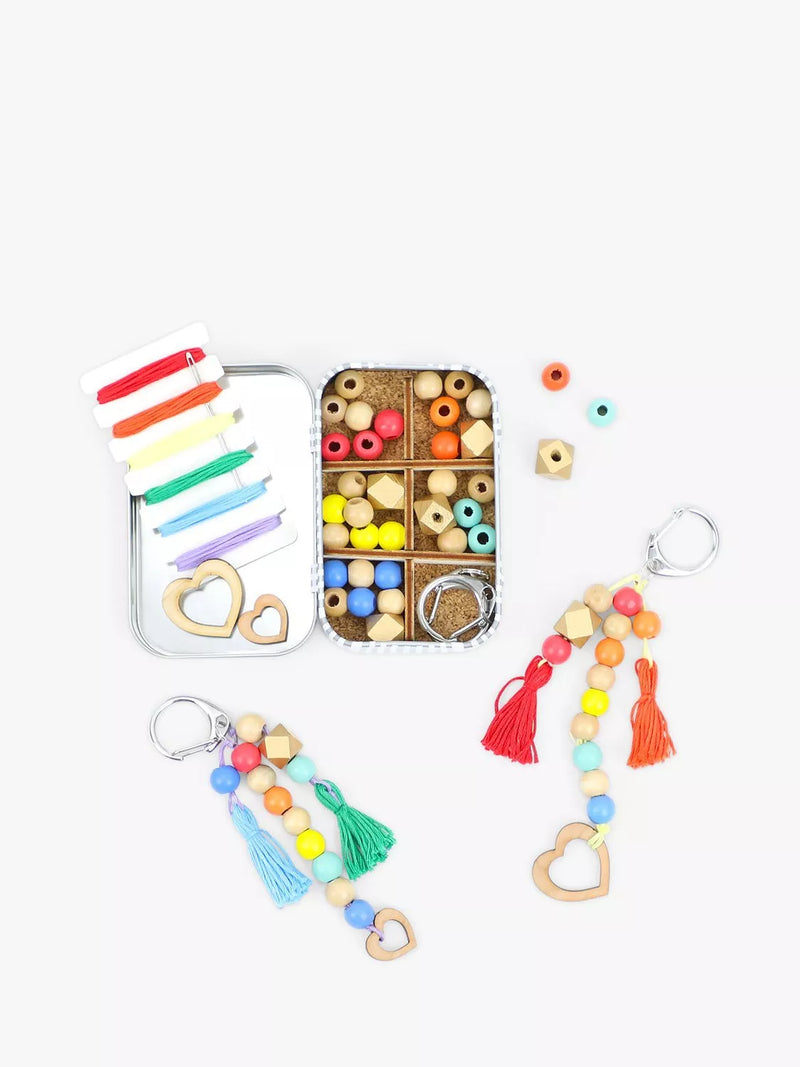 Cotton Twist tassel keyring craft kit (British brand)