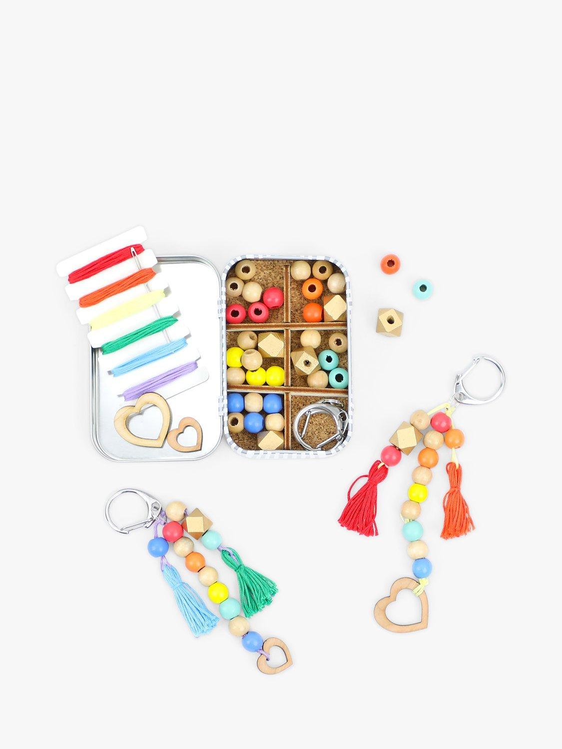 Cotton Twist tassel keyring craft kit (British brand)