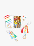 Cotton Twist tassel keyring craft kit (British brand)