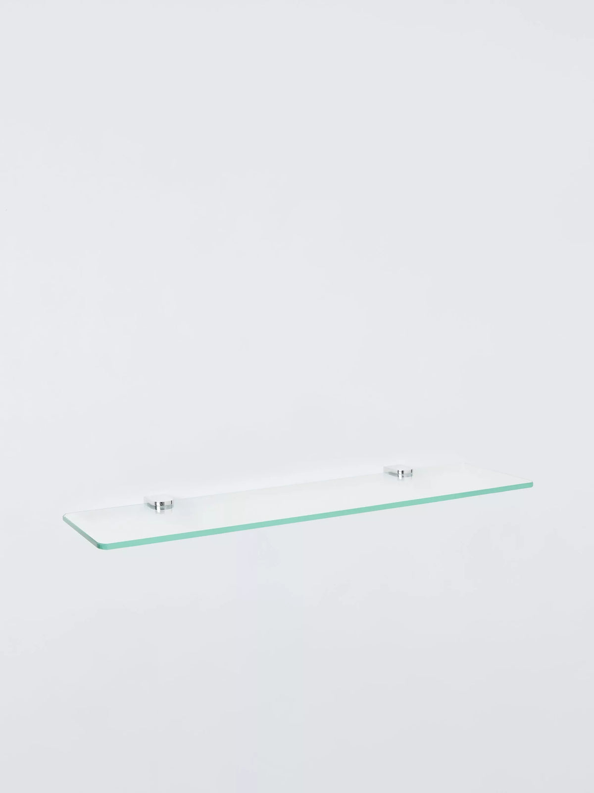 John Lewis Opus Glass Shelf, Silver