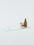 John Lewis Opus glass shelf chrome effect 50cm - British product