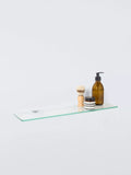 John Lewis Opus glass shelf chrome effect 50cm - British product