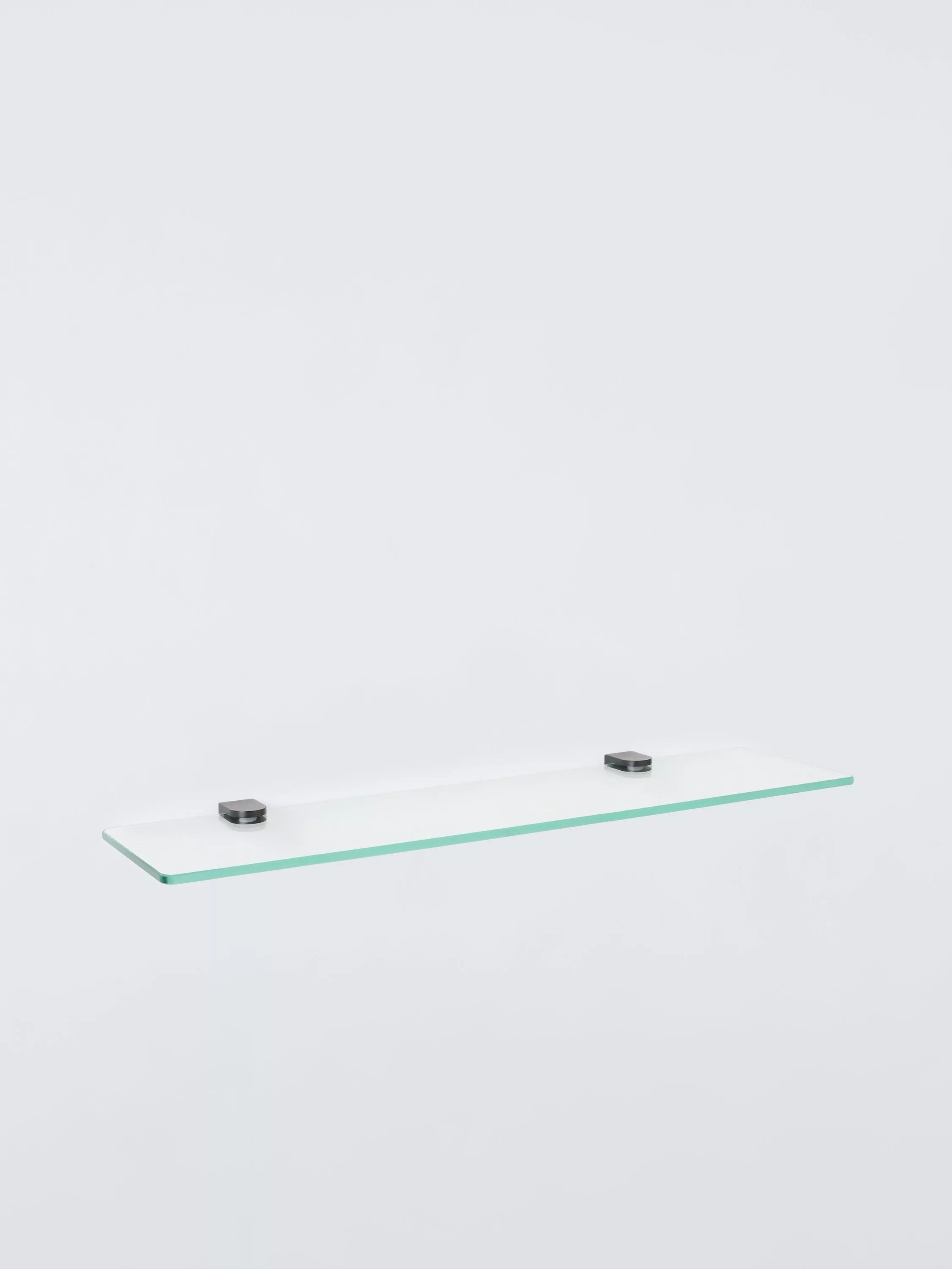 John Lewis Opus Glass Shelf, Black