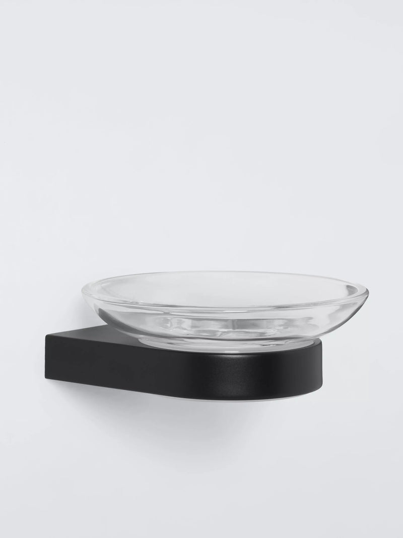 John Lewis Opus Soap Dish and Holder Chrome Soap Dish 3.5x11x11.5cm