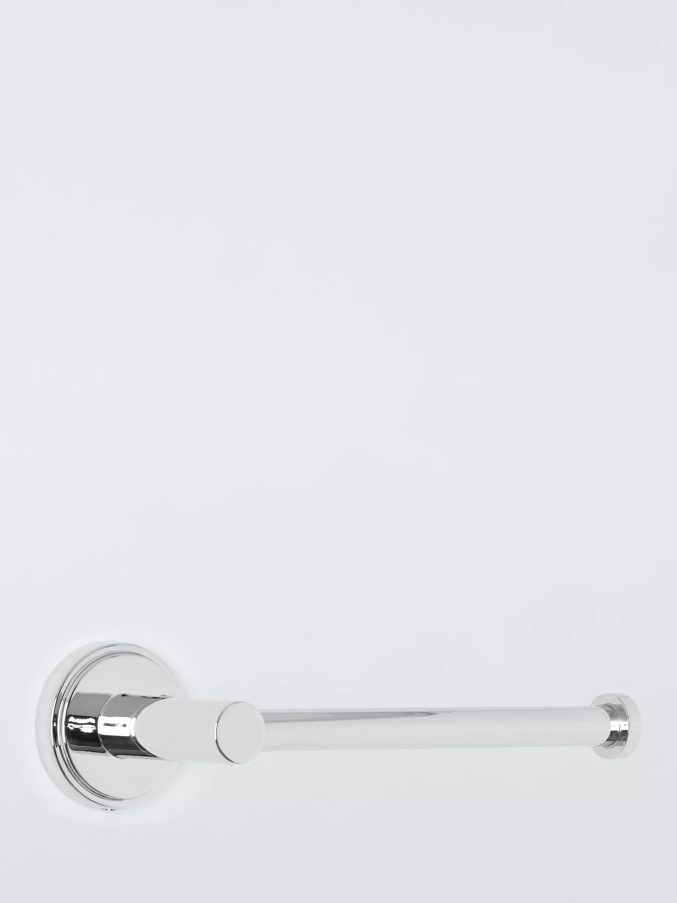 John Lewis Orbit Bar Toilet Roll Holder - Chrome