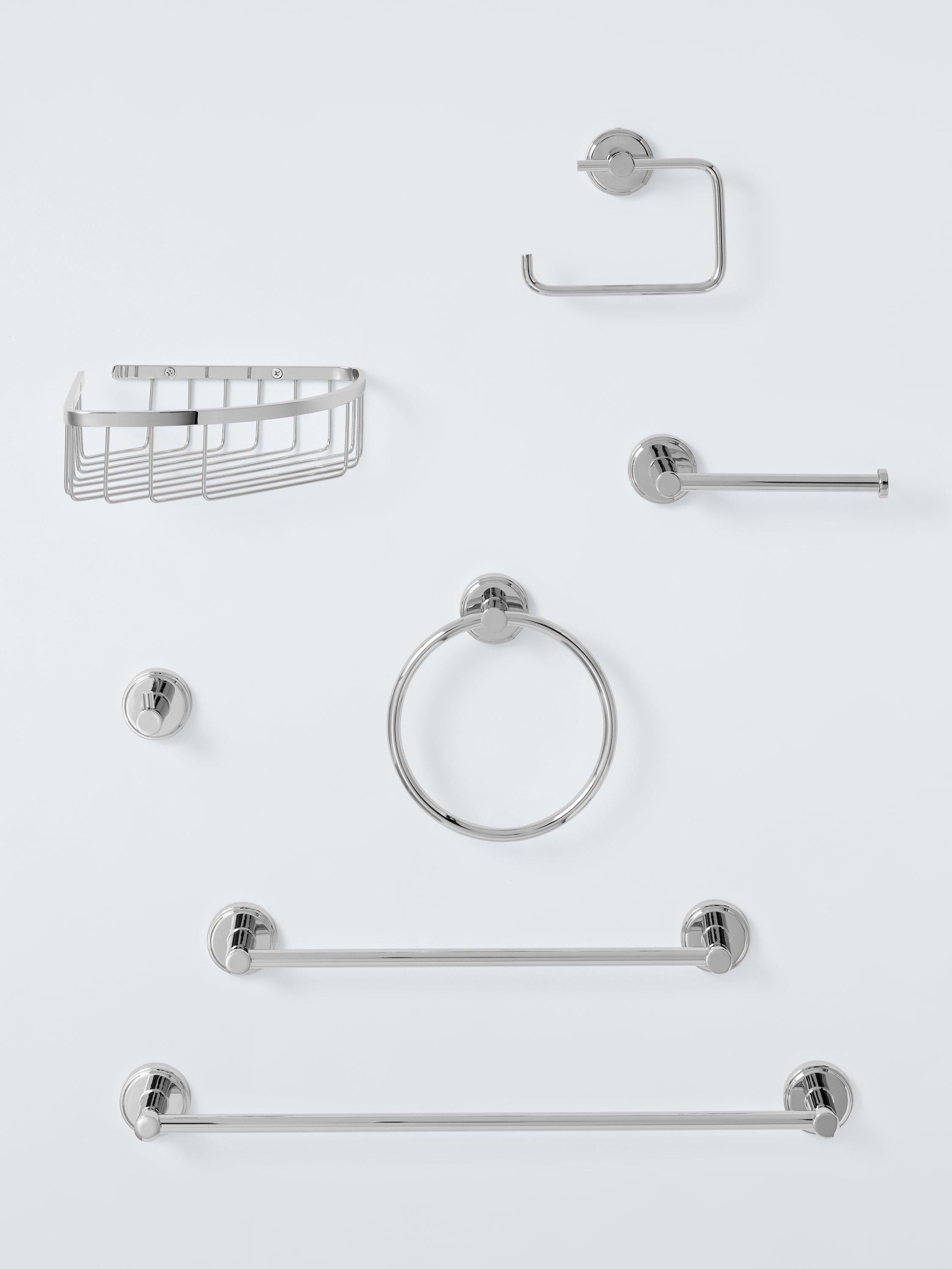 John Lewis Corner Shower Basket 26x20x5cm, UK version