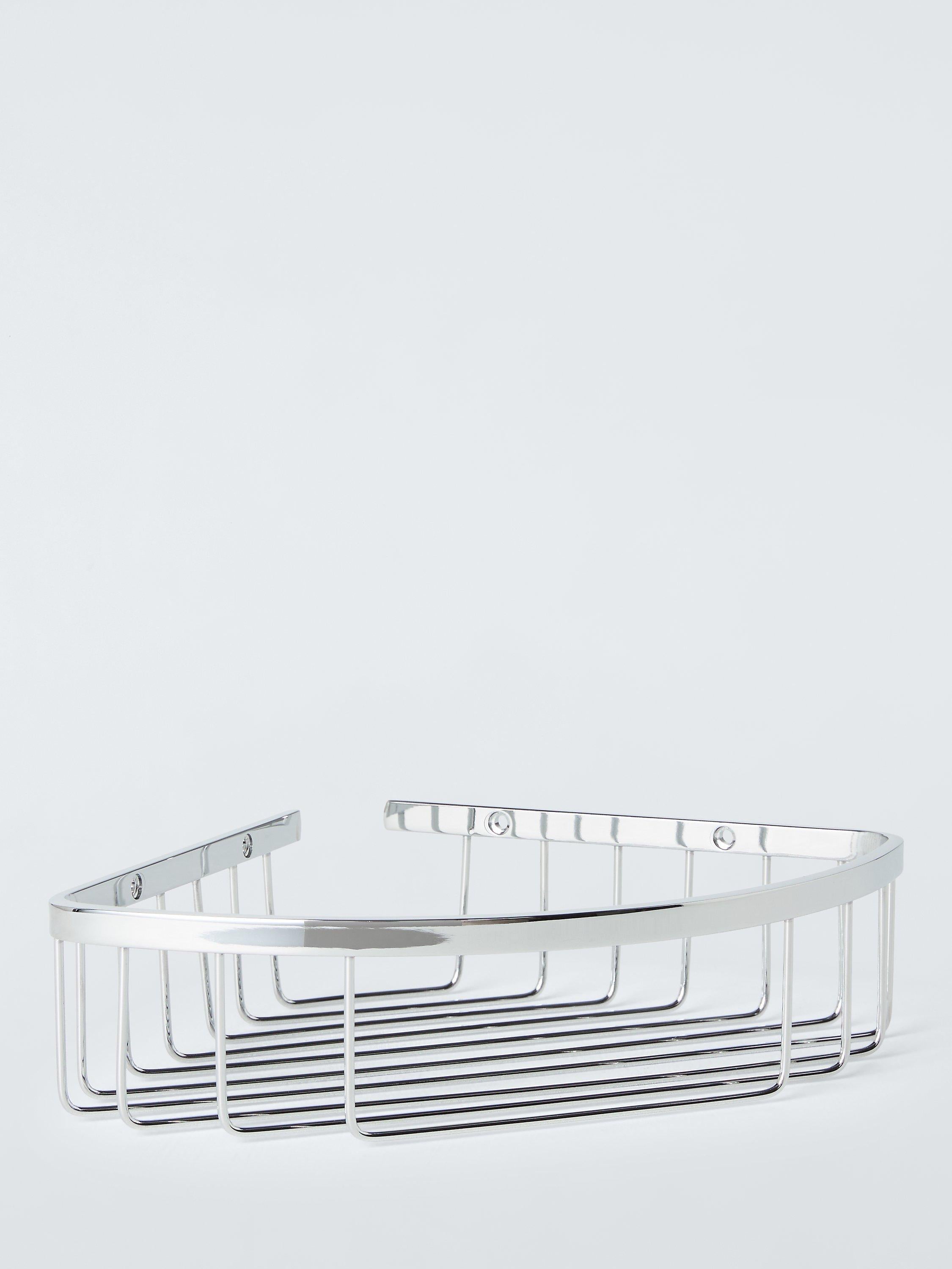 John Lewis Corner Shower Basket 26x20x5cm, UK version
