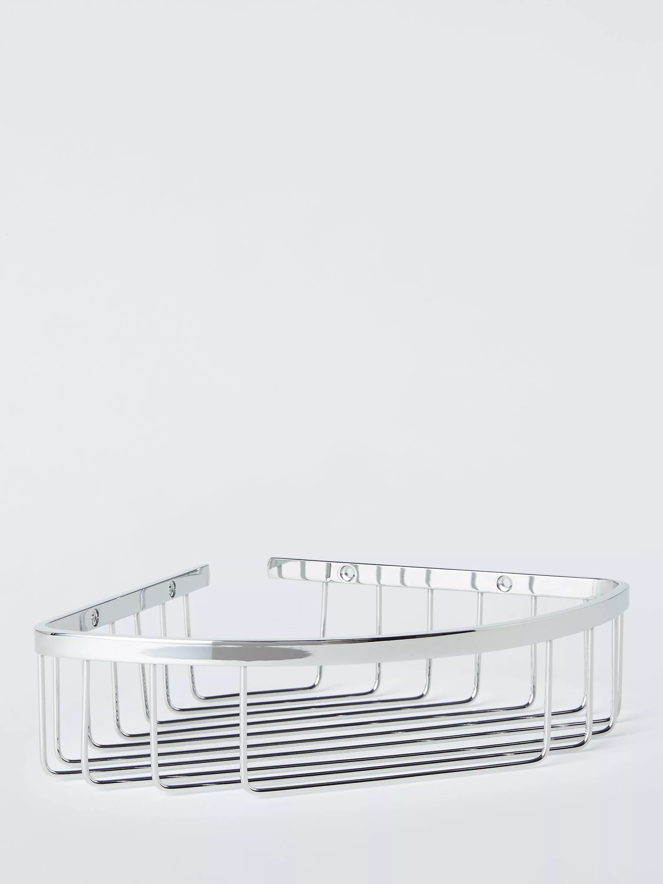John Lewis Corner Shower Basket 26x20x5cm, UK version