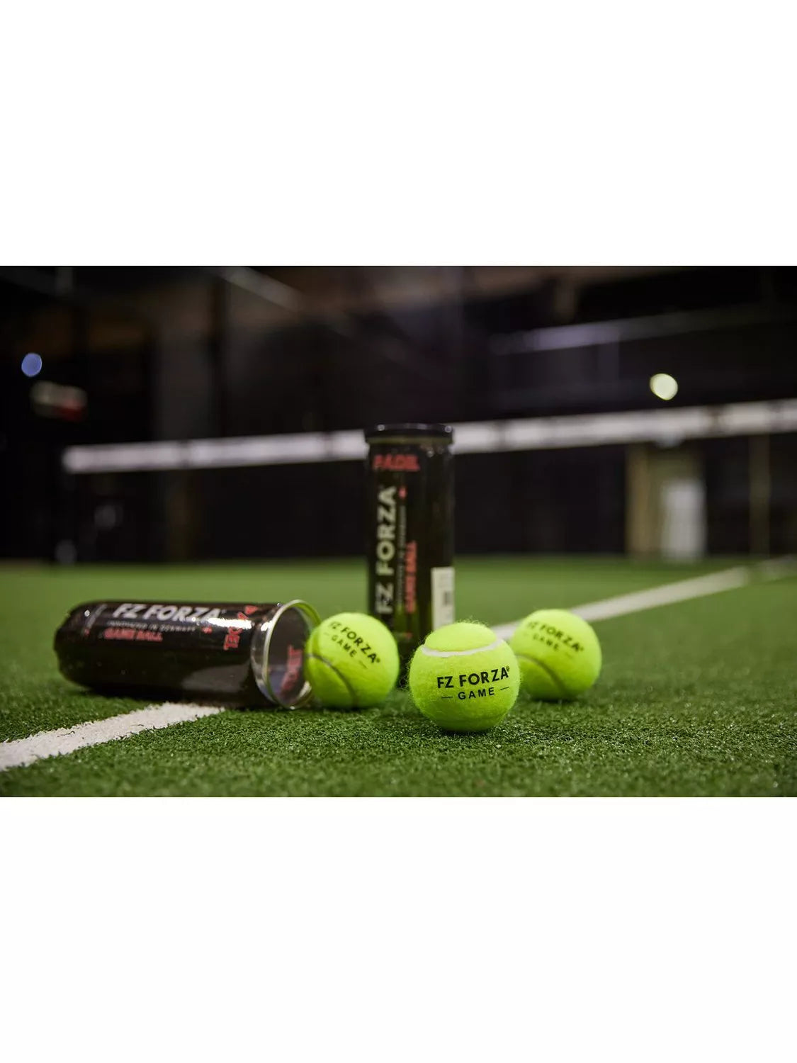 FZ Forza padel game balls yellow, UK version